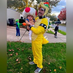 Adult bowser costume